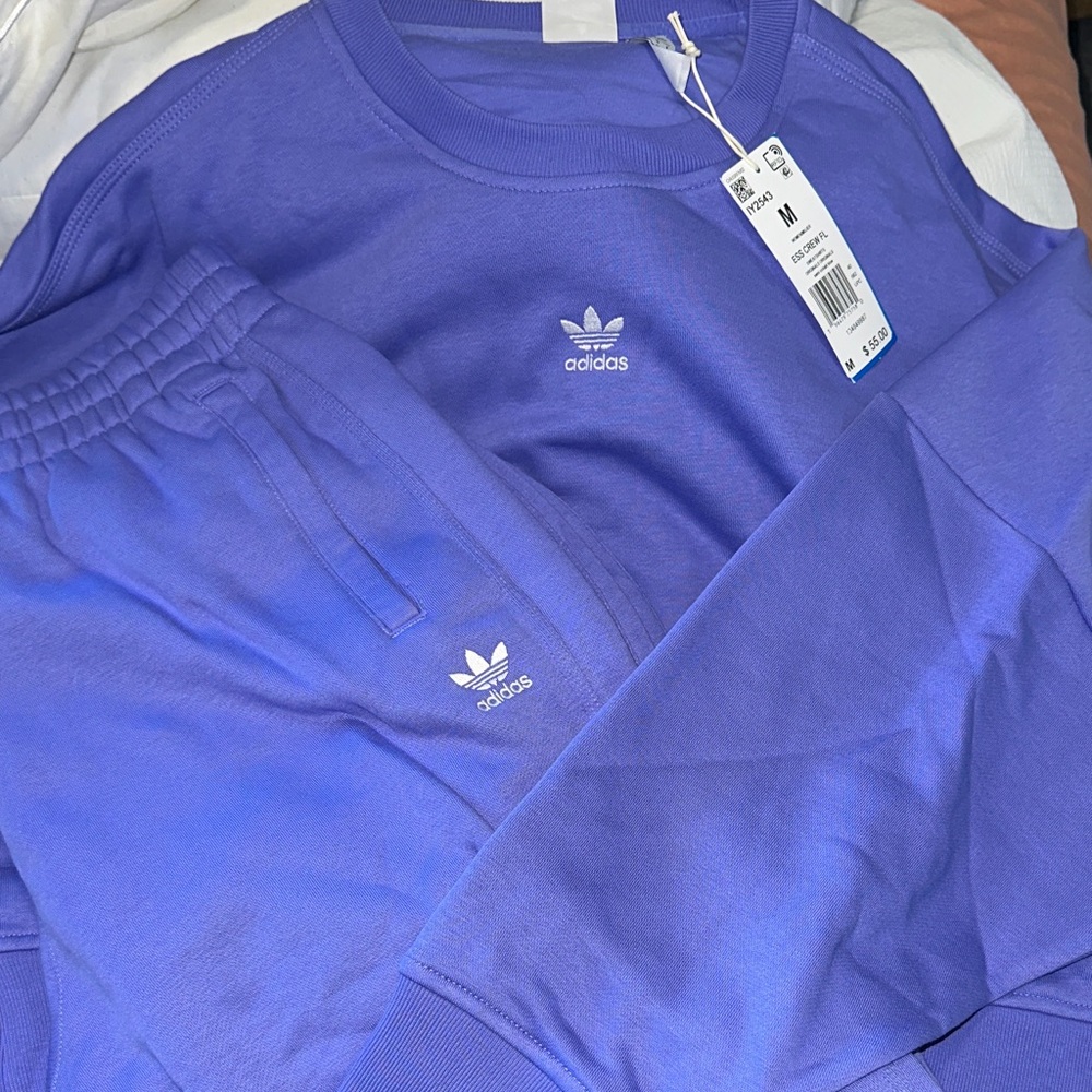 Adidas women’s purple set
